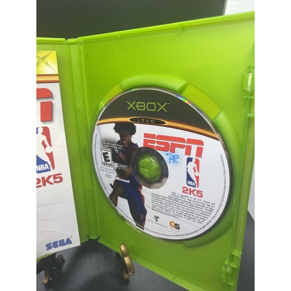 ESPN NBA 2K5 (Microsoft Xbox, 2004) Complete with Game, Disc and Manual - Picture 6 of 7